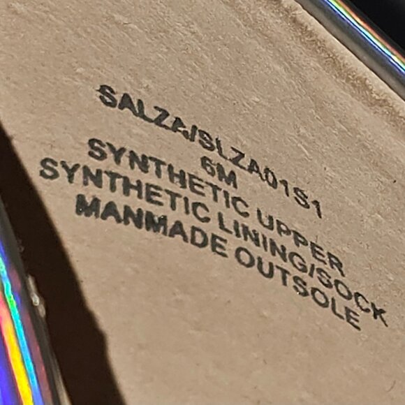 NEW Steve Madden Salza Pumps Womens 6 Iridescent Metallic Pointed Toe Stiletto - Picture 14 of 15